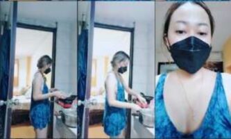 Tya Bunda MILF Sexy Tanpa Bra di Dapur